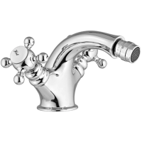 Смеситель Gattoni Vivaldi 1237012C0cr для биде, с донным клапаном, хром