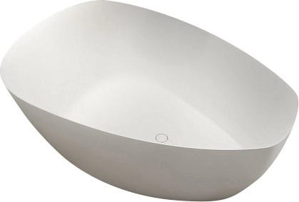 ванна из искусственного мрамора riho toledo 158х110 bs55005