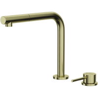 Смеситель для кухни Omoikiri Nara-S 4994485, светлое золото