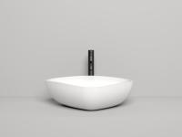 Накладная раковина в ванную Salini Gloria 1102206M из искусственного камня