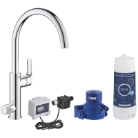 Смеситель для мойки с функцией очистки водопроводной воды Grohe Blue Pure Eurosmart 30499000