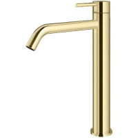 Смеситель для раковины Plumberia Selection IXO XO0052OR без донного клапана, золотой