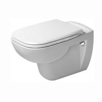 Duravit D-Code Комплект: подвесной унитаз 253509 355х545 мм.+ сиденье с автоматическим закрыванием 006739 (СПЕЦЦЕНА со склада поставщика!)