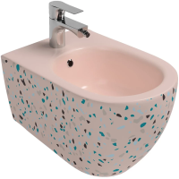 Подвесное биде Isvea Infinity Terrazzo 10NF41001SV-2S-TRZ