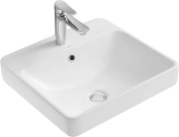 Накладная раковина ARROW AP4113SX, 49, белый глянец