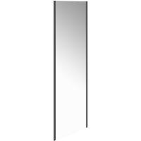 Душевая стенка Kerama Marazzi Vetro 80 VE.80.FP.BLK.M профиль черный матовый, стекло прозрачное