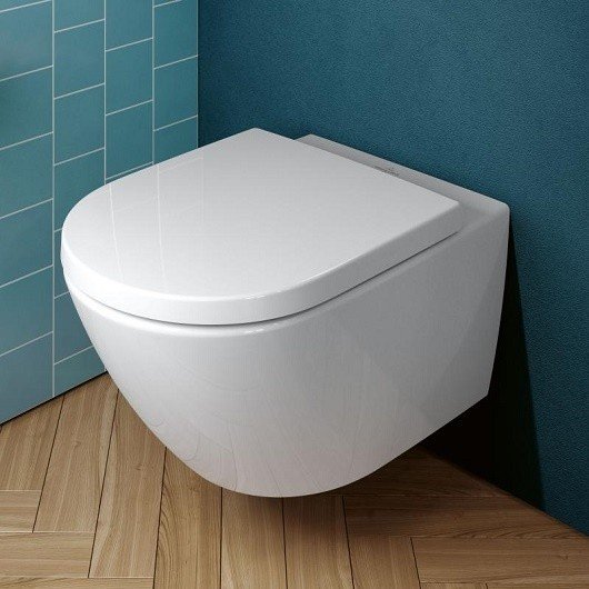 унитаз подвесной villeroy & boch subway 3.0 4670 t0 r1 безободковый