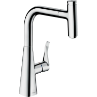 Смеситель для кухни Hansgrohe Metris Select M71 73802000, хром