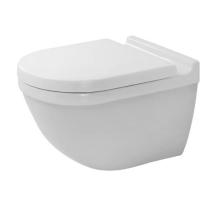 Унитаз подвесной Duravit Starck 3 45270900A11 Rimless с покрытием WG с сиденьем с микролифтом 