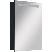 Зеркальный шкаф черный глянец 60,6x81 см L Roca Victoria Nord Black Edition ZRU9000098