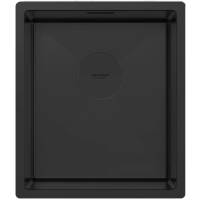 Кухонная мойка Paulmark Next PM213844-MBN 38x44 см, черный матовый