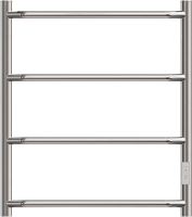 Полотенцесушитель Point Виктория PN06846 электрический, 40x60 см, хром