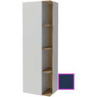 Пенал Jacob Delafon Terrace EB1179G-G98 подвесной L, темно-синий глянец