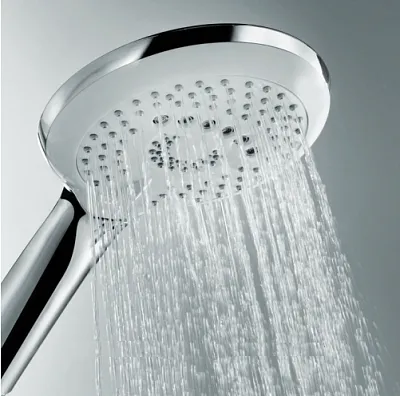 душевой гарнитур kludi freshline 3s 6793005-00 с ручным душем, 3 режима, высота 62 см, хром