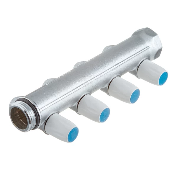 коллектор tiemme 1 вр(г) х 4 выхода 3/4 нр(ш) ек х 1 нр(ш) регулируемый (1860019/1877k50060504)