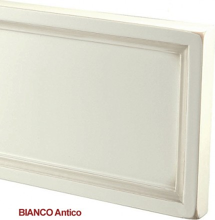 зеркало caprigo альбион 60/70 bianco antico без полки