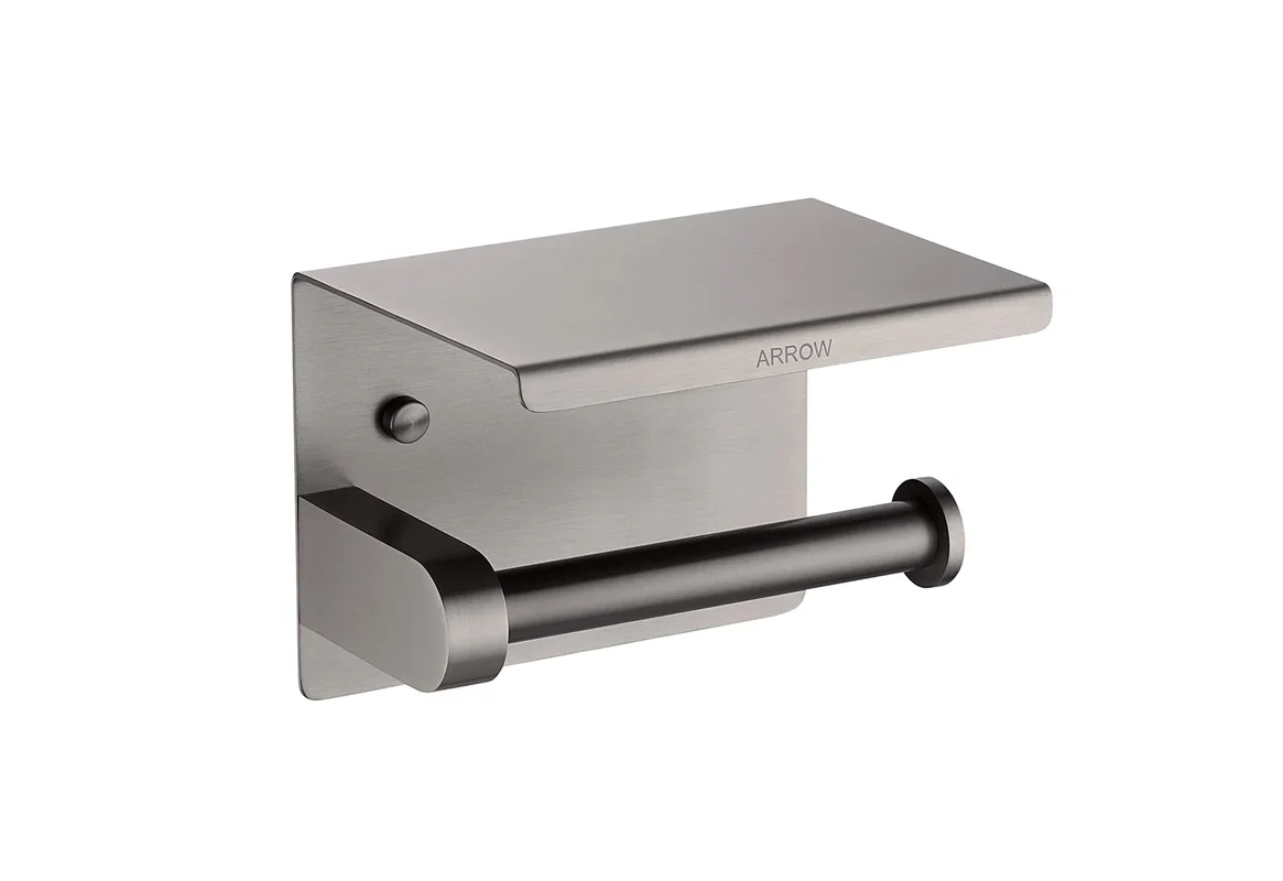 Держатель туалетной бумаги ARROW AGJ2507GG нержавеющая сталь