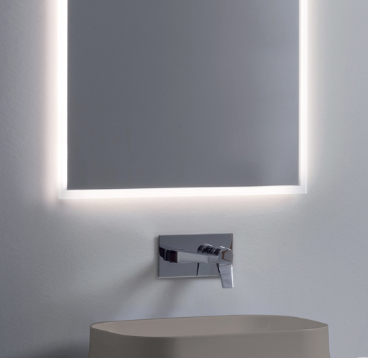 зеркало simas frame fs1 с задней подсветкой 70х80 см