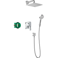 Душевой комплект Hansgrohe Crometta E 240 1jet 27957000