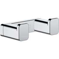 Крючок Hansgrohe AddStoris 41755000 двойной, для ванны, хром