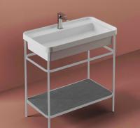 Консоль, Artceram, Fuori scala, для прямоугольной раковины 600 мм, цвет-белый матовый