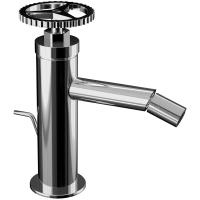 Смеситель Remer Chrono CH20 для биде, с донным клапаном, хром