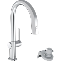 Смеситель для кухни с подключением к фильтру Hansgrohe Aqittura M91 FilterSystem 210 76803000, хром