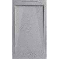 Душевой поддон из искусственного камня Esbano Luxe ESP-LX119G 110x90 ESPLX 119G серый матовый