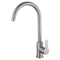 Смеситель для кухни WONZON & WOGHAND, брашированный никель (WW-AE4554-BS)