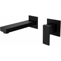 Смеситель для раковины Abber Daheim AF8212B черный матовый