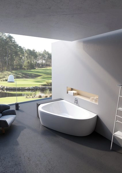 акриловая ванна ravak love story ii c751000000 l 200x140