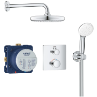 Душевой комплект 210 мм Grohe Grohtherm 34729000