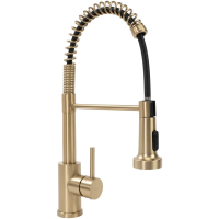 Смеситель для кухни Rea Colin REA-B4821 с гибким изливом, золотой матовый