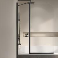 Шторка на ванну RGW Screens SC-011B 90х140 351101109-14 профиль Черный стекло прозрачное