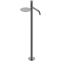 Смеситель напольный для раковины Boheme Stick Diamond 120-GM графит матовый