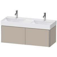 Duravit XSquare Тумба подвесная под раковину # 235312, 2 выдвижных отделения, 397x1184x460мм, цвет Taupe SaM
