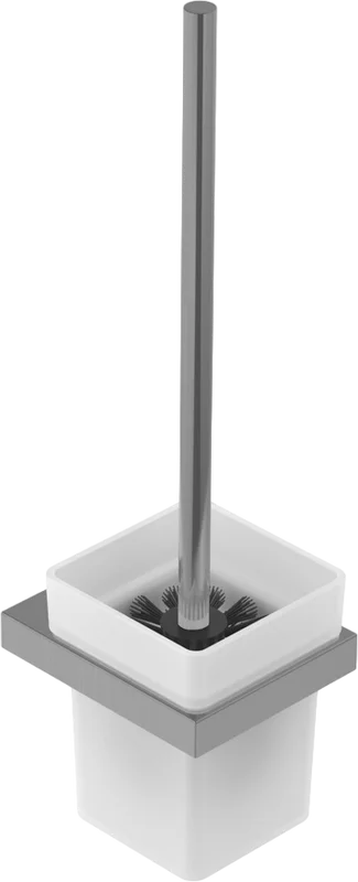 Ёршик для унитаза Cezares Slider SLIDER-TBS-V-IN настенный, сатин