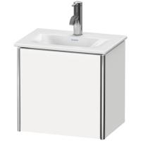 Duravit XSquare Тумба подвесная под раковину # 073345, 1 дверца, петли справа, 397x430x308мм, цвет White High Gloss