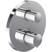 Смеситель для душа Jacob Delafon Modulo E75390-CP с термостатом, хром