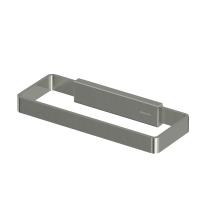 Полотенцедержатель 20 см Whitecross Cubo CU2458NIB брашированный никель