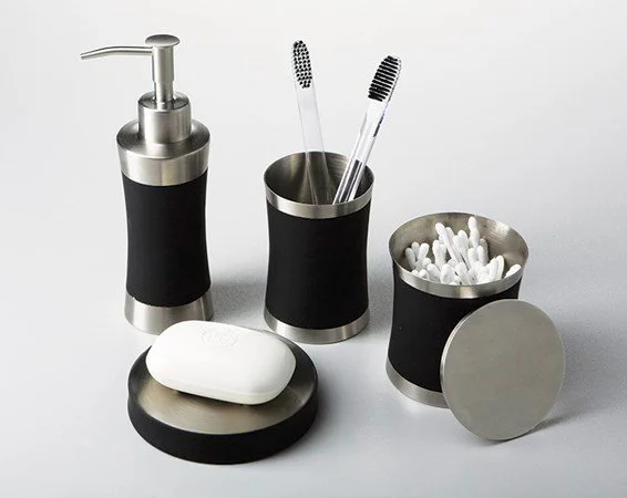 Дозатор для жидкого мыла WasserKRAFT Wern K-7599 нержавеющая сталь черный матовый