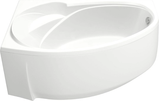 акриловая ванна bas фэнтази 150x88 l без гидромассажа