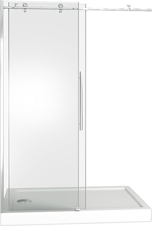 дверь для душевой кабины в нишу good door puerta wtw-130-c-ch