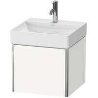 Раковина Duravit DuraSquare подвесная без перелива, выпуск с керам покрытием, 2 отм. отв под смес, 50х47 см, белая с покрытием WonderGliss