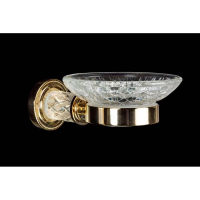 Мыльница Boheme Murano Cristal 10903-CRST-G золото