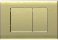 Клавиша для инсталляции Vincea VFP-001BG Брашированное золото