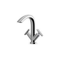 Laufen Laufen Curveprime Смеситель для раковины, 1 отв., с донным клапаном, цвет: хром