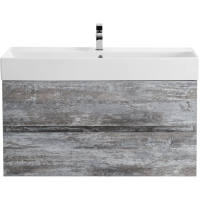 Тумба 100 см Cezares Molveno MOLVENO 46-100-2C-SO-LG цвет Legno Grigio