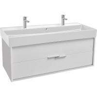 Тумба под раковину 120 см Jacob Delafon Vivienne EB1669-J5-J5 подвесная, цвет белый глянец