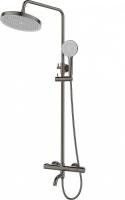 Душевая стойка Esbano ESDSCELI-DSGM оружейная сталь
